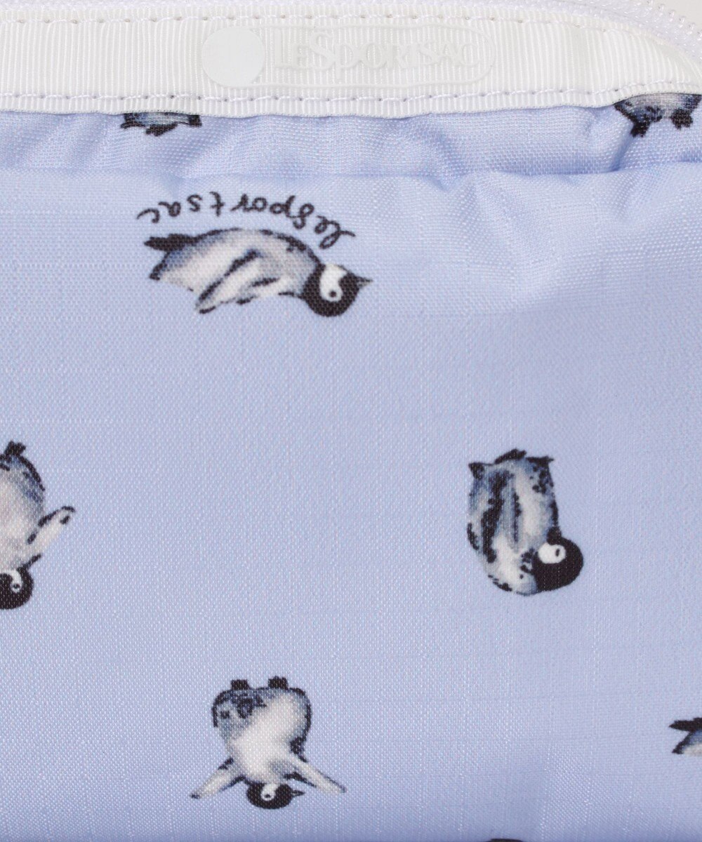 LeSportsac RECTANGULAR COSMETIC/プティペンギンホワイト 