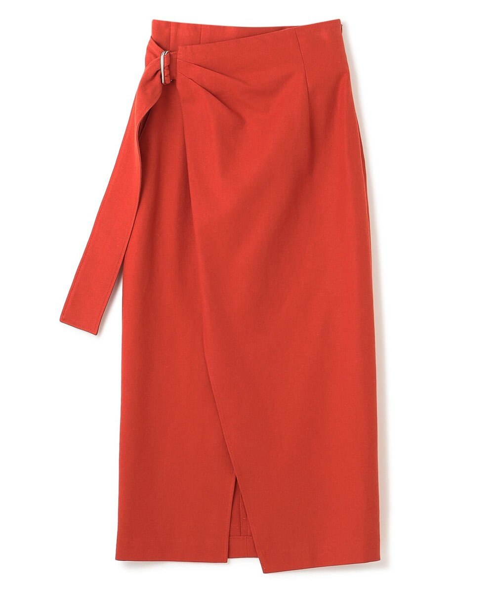 uncrave 【手洗い可】コットンリネンツイル スカート（uncrave WHITE） 