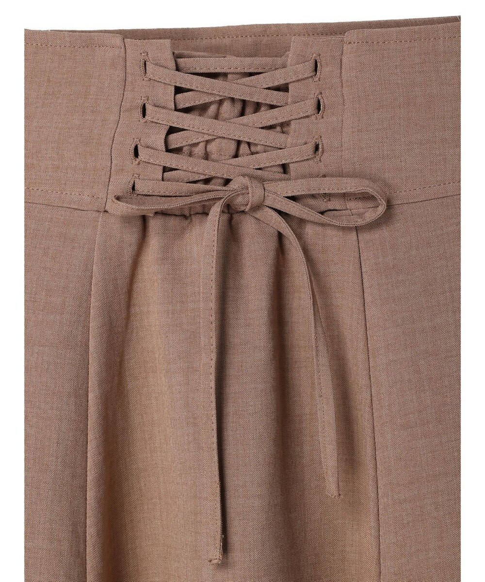 earth music&ecology バックレースアップスカート 