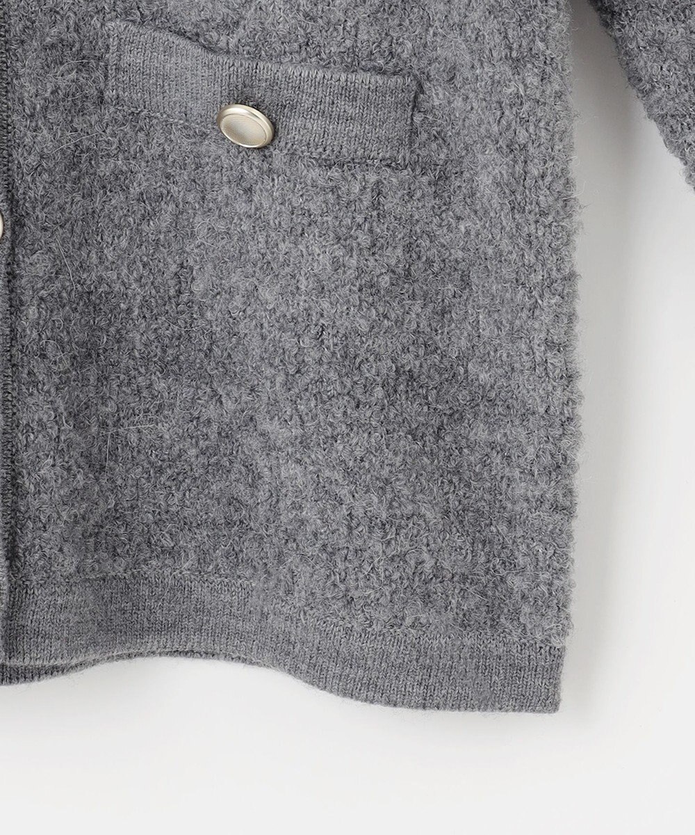 ANY SIS 【洗える】ブークレニット カーディガン 