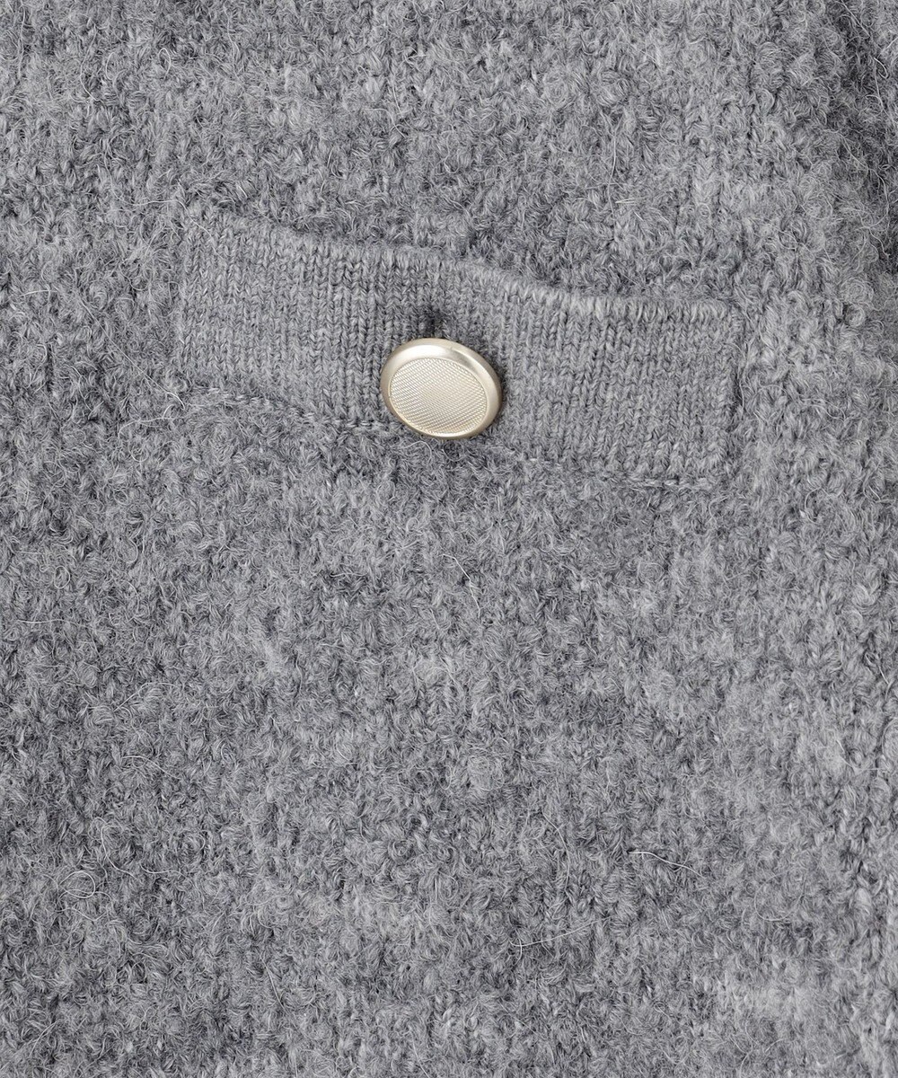 ANY SIS 【洗える】ブークレニット カーディガン 