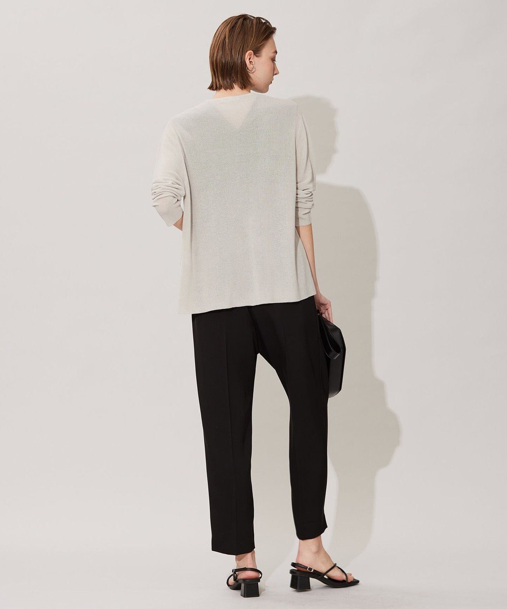 ICB L 【洗える】 コットンアセテート カーディガン 