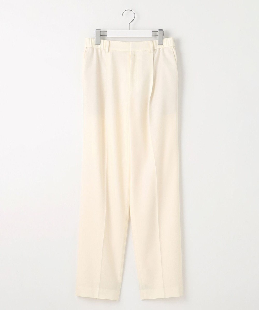 自由区 ウールサキソニーテーパード パンツ 