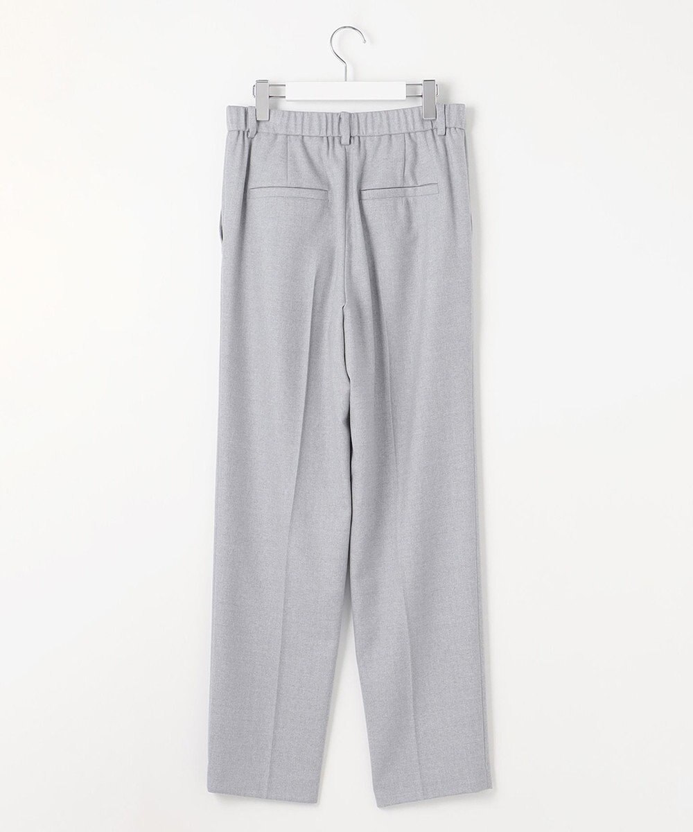 自由区 ウールサキソニーテーパード パンツ 