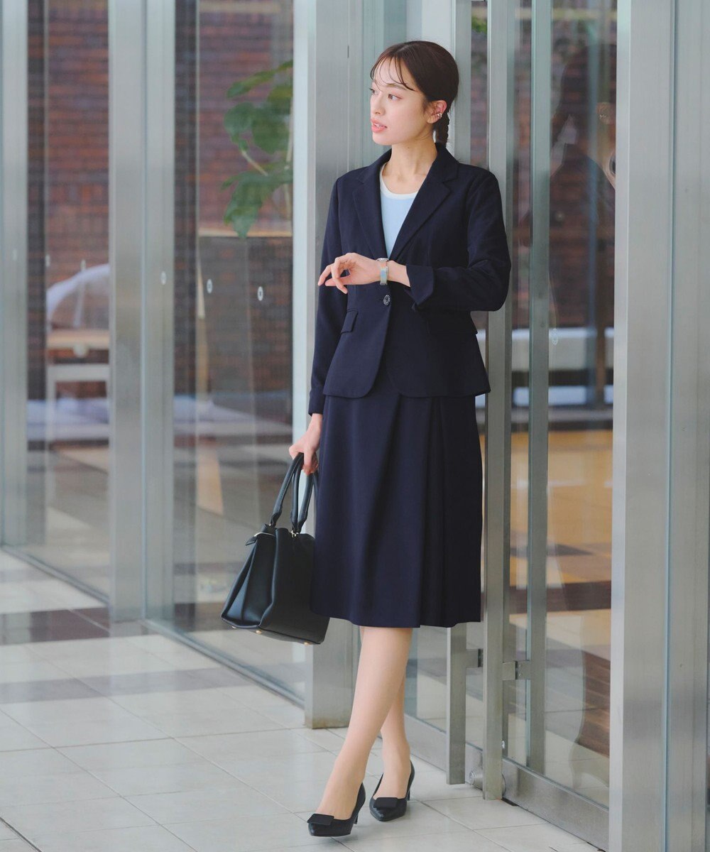 Tiaclasse 【ダブルクロス・洗える】アシメタックスカート 