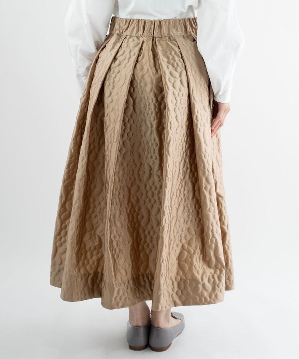 muuc 【土の凹凸を表現したナイロン素材】テレイン スカート 