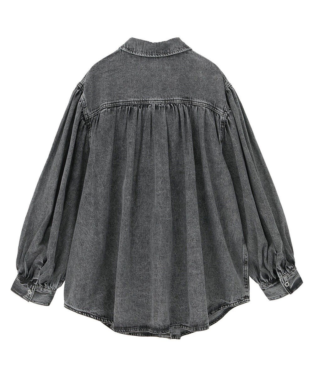 Green Parks ・ＳＵＧＡＲ　ＳＰＯＯＮ　ボリュームスリーブデニムシ 