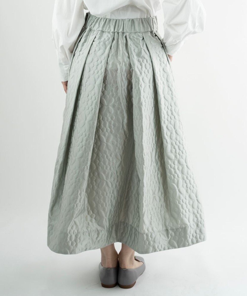 muuc 【土の凹凸を表現したナイロン素材】テレイン スカート 