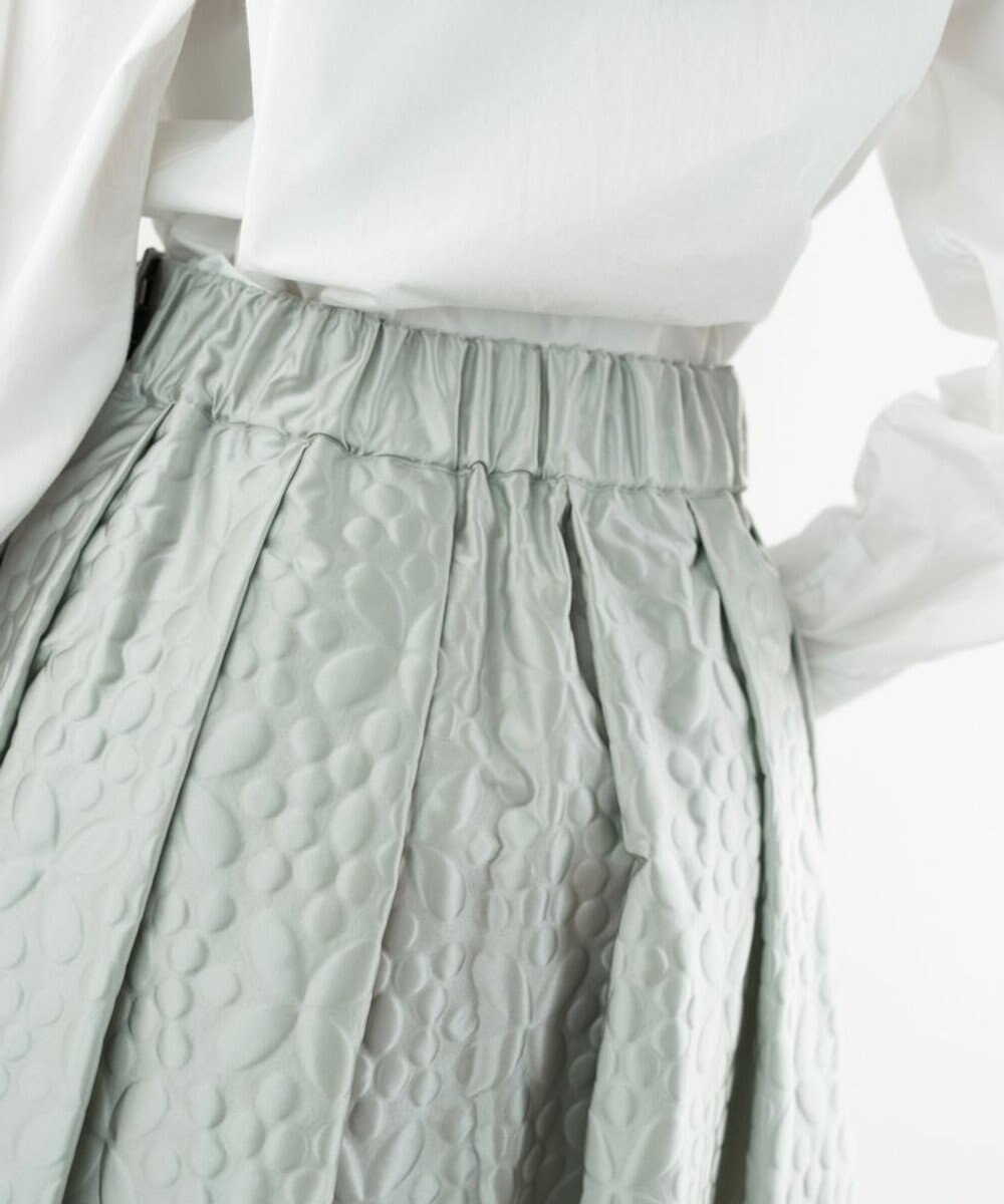 muuc 【土の凹凸を表現したナイロン素材】テレイン スカート 