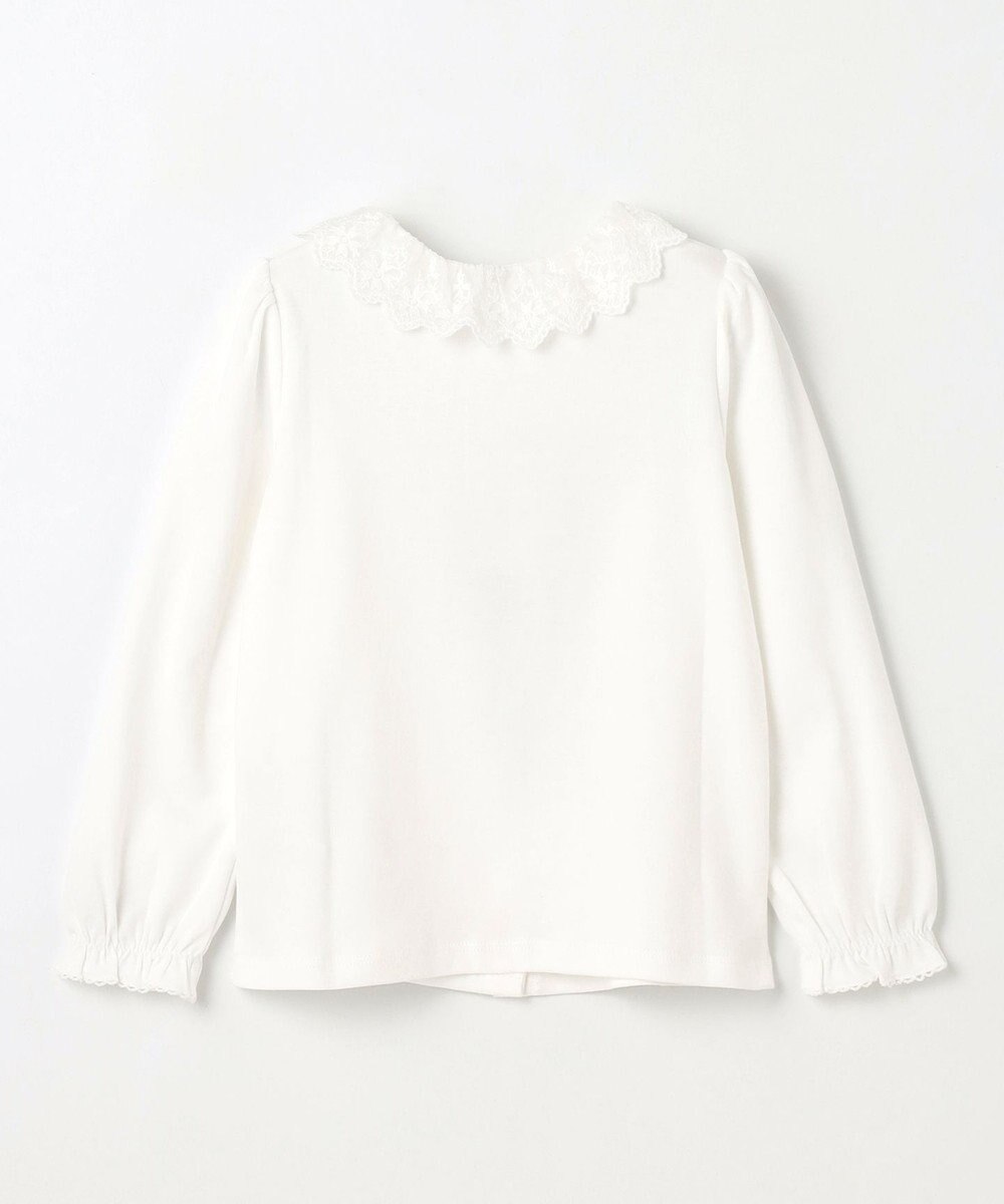 ANY KIDS レース襟カットソーブラウス 