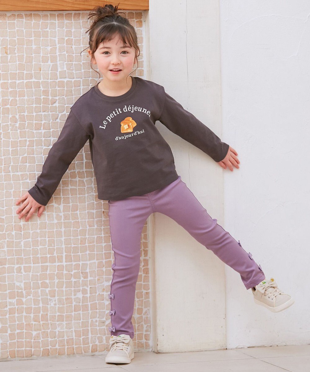 ANY KIDS アートモチーフ 長袖 Tシャツ 