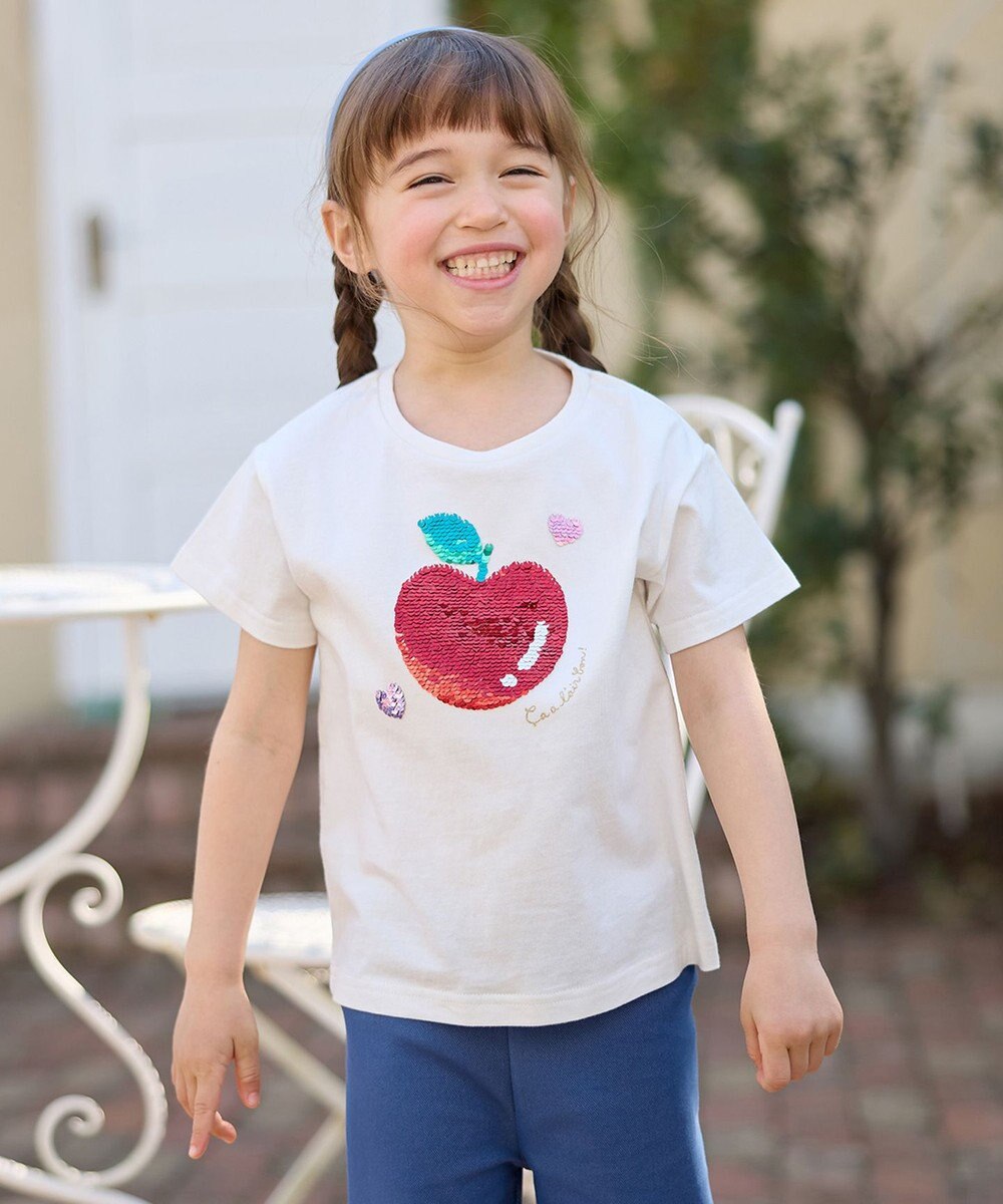 ANY KIDS ミラクルスパンコールTシャツ 