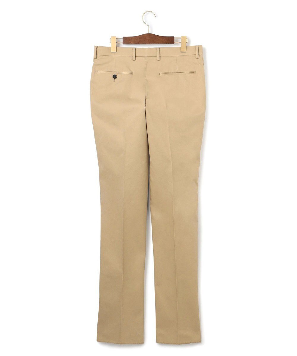 J.PRESS MEN 洗練されたデザインと機能性【ストレッチ】トリコチン ステムテーパード パンツ 