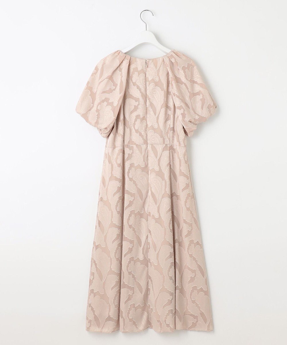 23区 【APPLAUDIR】シフォンカットジャガード ドレス 