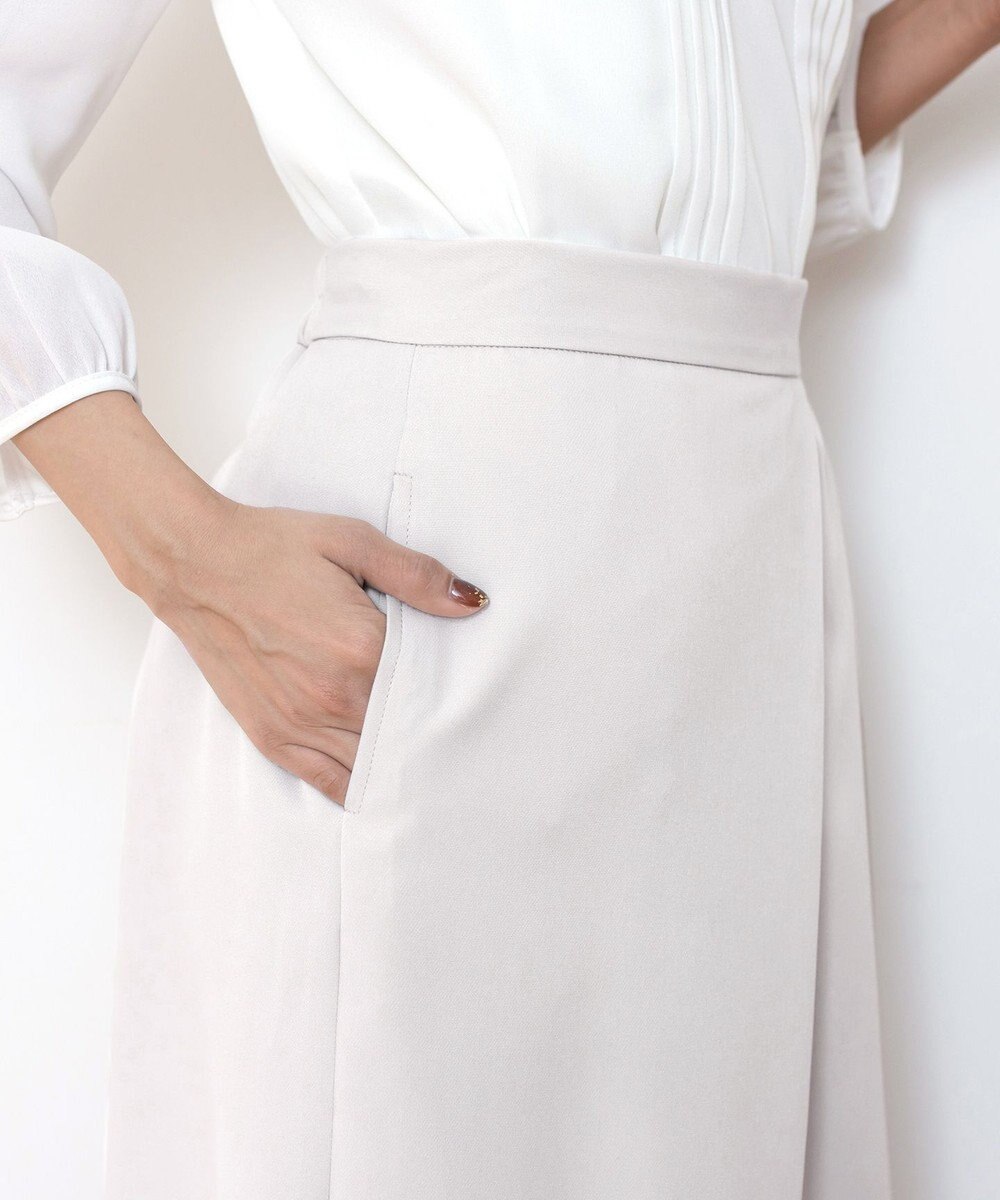 Tiaclasse 【ダブルクロス・洗える】アシメタックスカート 