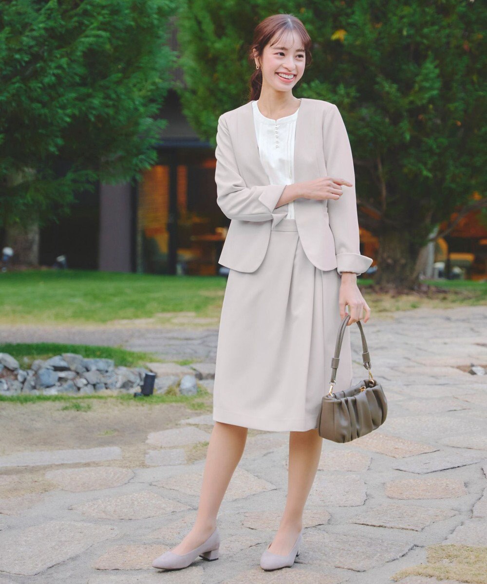 Tiaclasse 【ダブルクロス・洗える】アシメタックスカート 