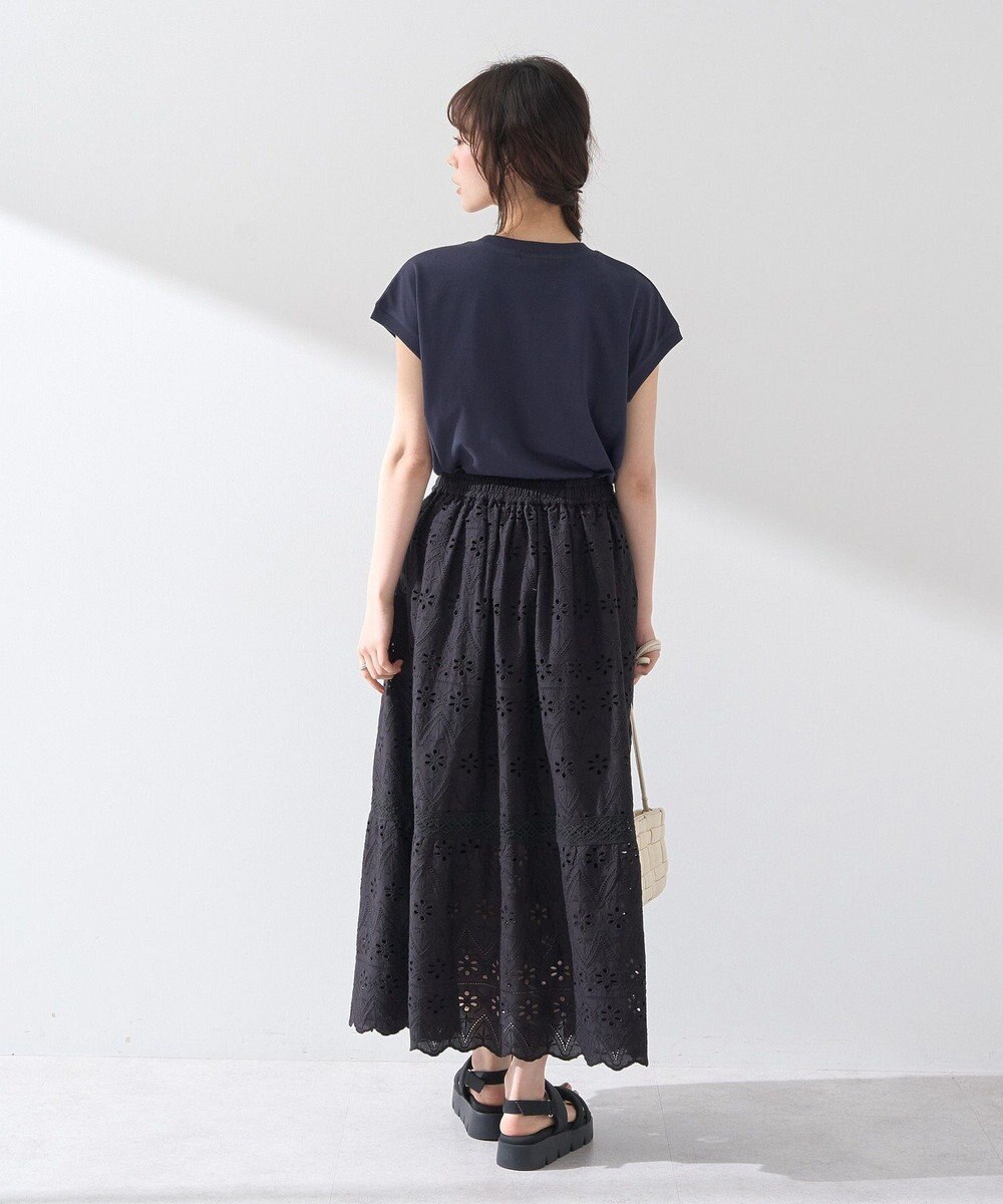 earth music&ecology 【接触冷感/洗濯機可】Ｈａｕｔｓ－ｄｅ－ＦｒａｎｃｅフレンチＴ 