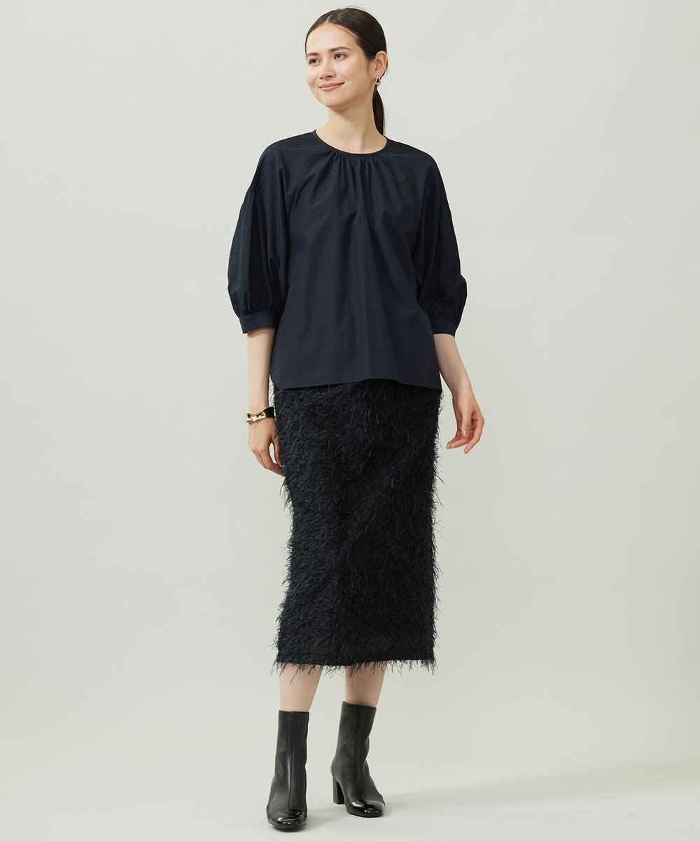 自由区 L 【カタログ掲載】フェザージャカード スカート 