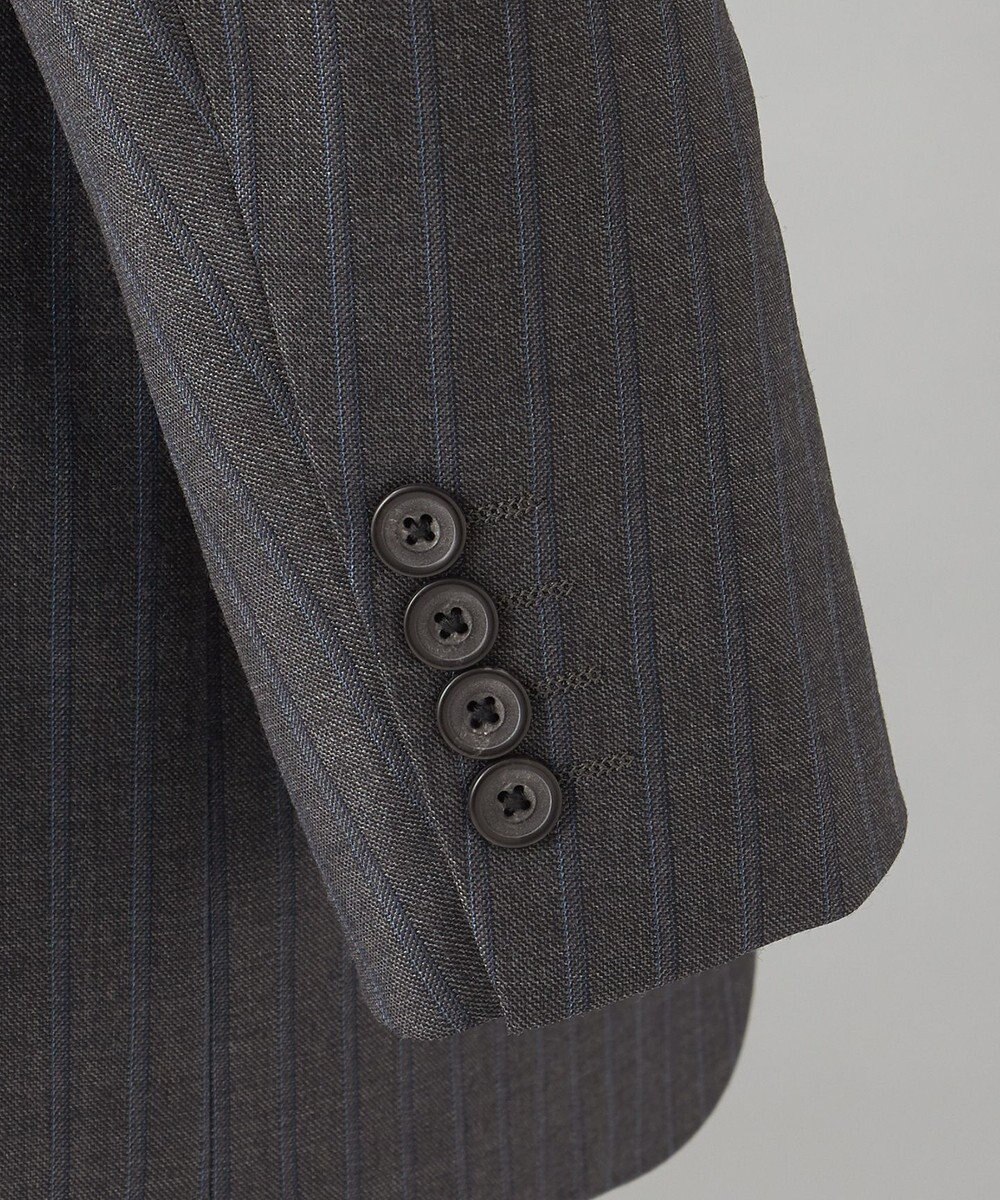 GOTAIRIKU 【DORMEUIL】AMADEUS365 スーツ（グレーストライプ） 