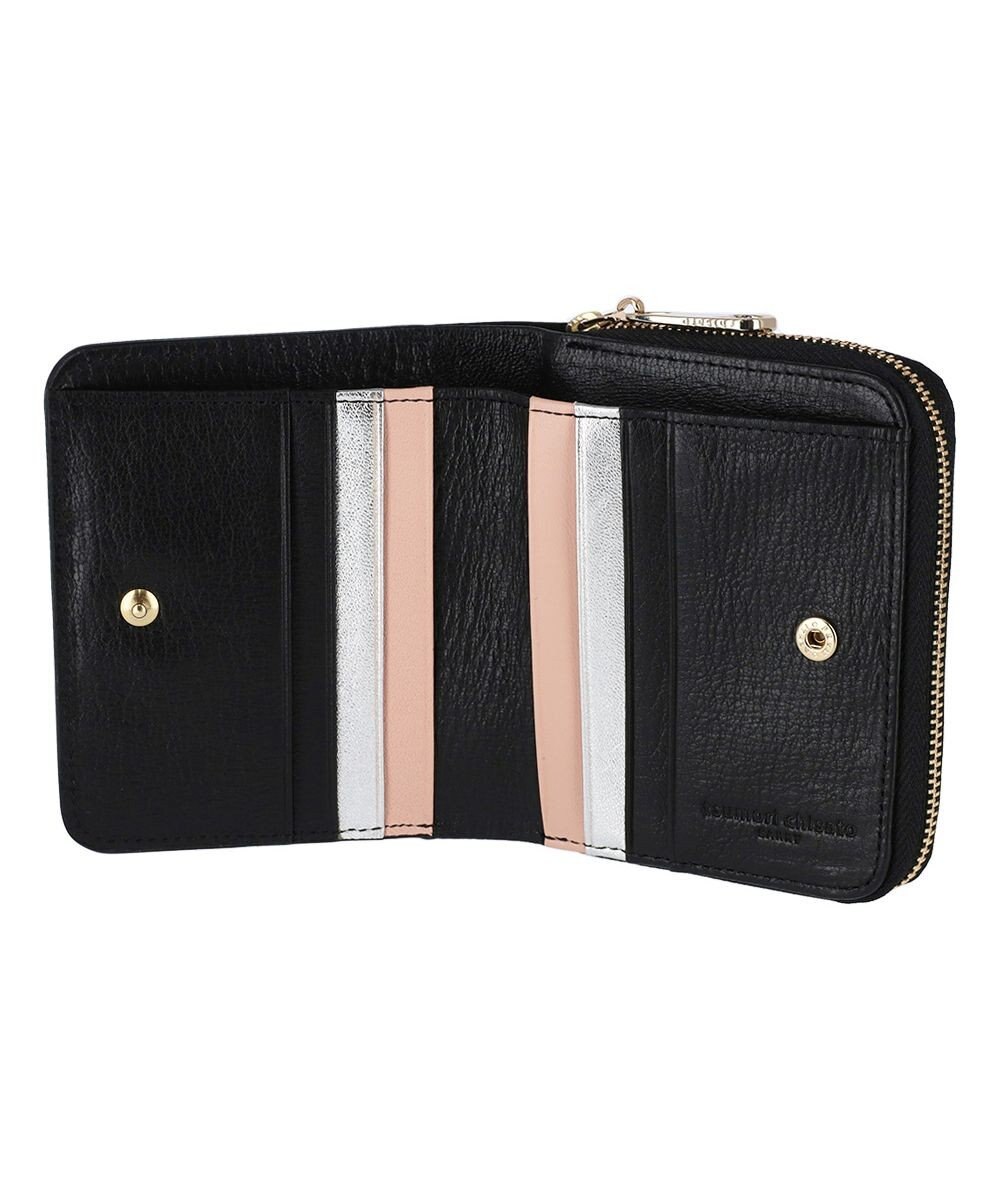 tsumori chisato CARRY ネコおこし ラウンドファスナー2つ折り財布 