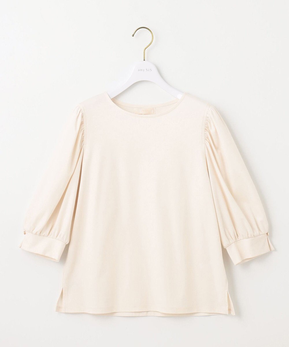 ANY SIS 【接触冷感】美人 ボリュームスリーブ カットソー 