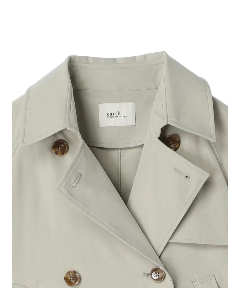 earth music&ecology ショートトレンチコート 