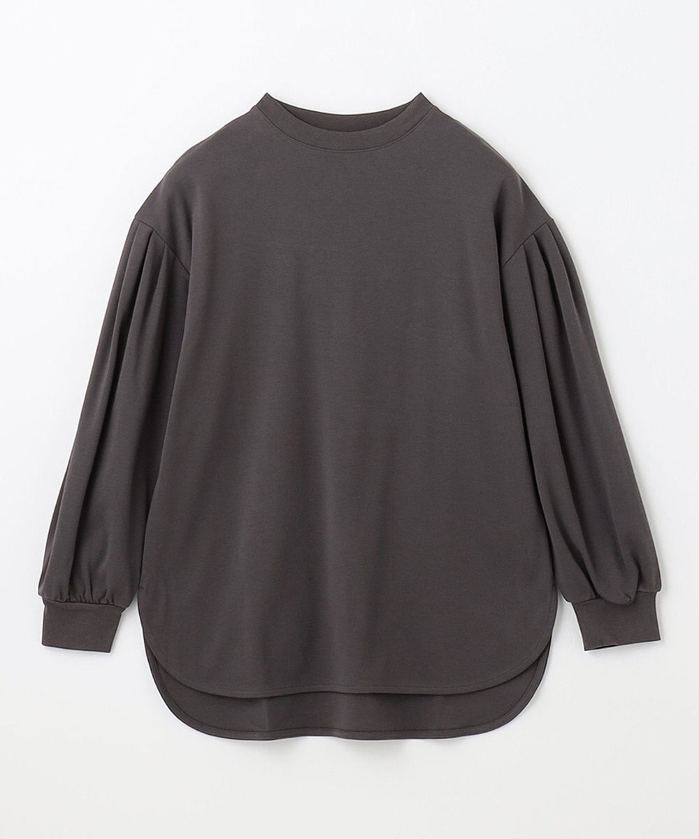 ANY プレミアム モックネック長袖Tシャツ 