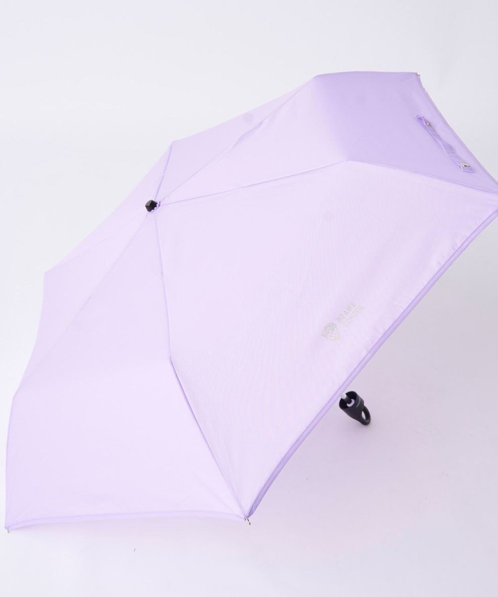 BEAMS SCHOOL  晴雨兼用ロゴ折りたたみアンブレラ 傘 