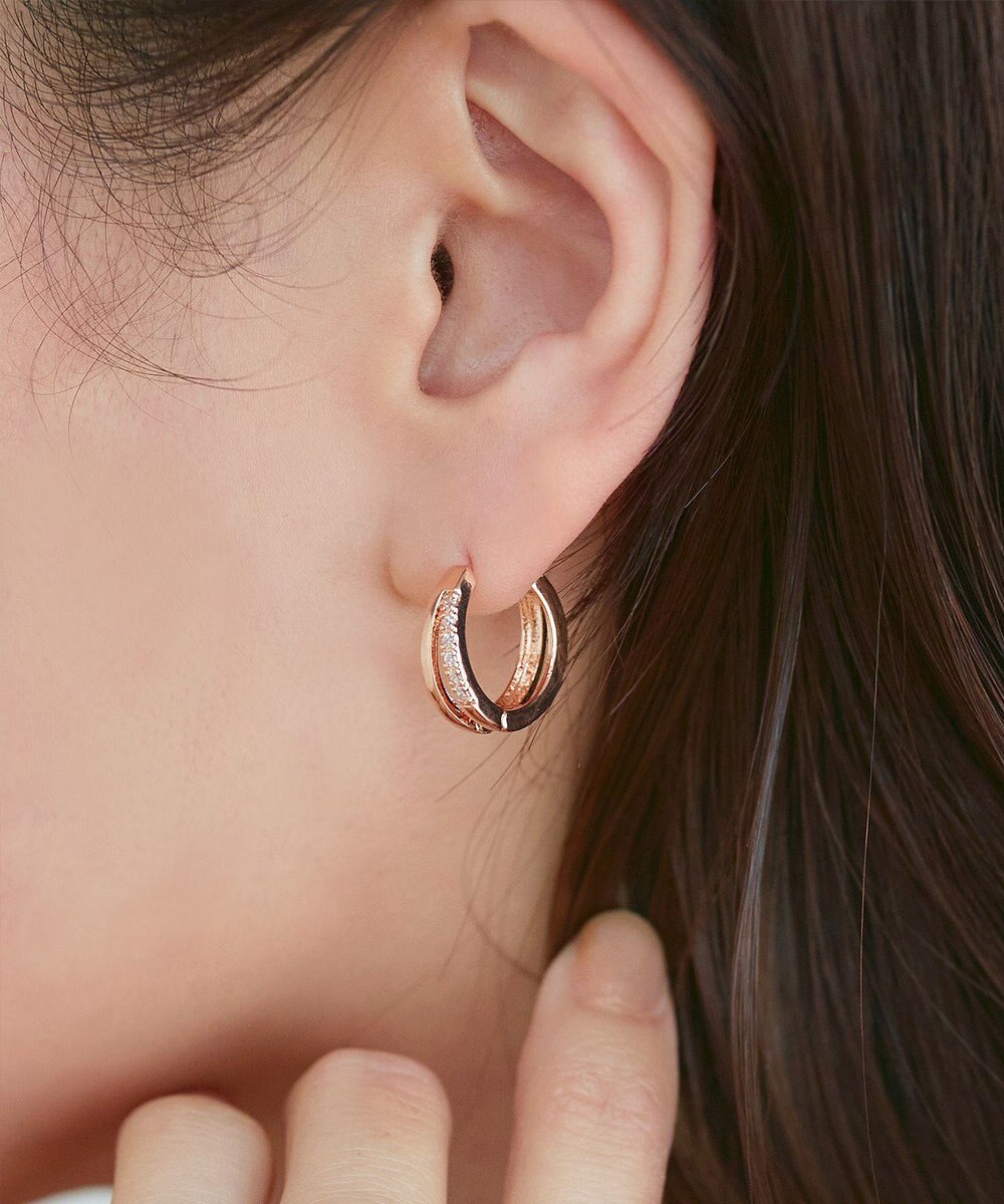 Tiaclasse 【金属アレルギー対応／選べる2種類】ラインピアス 