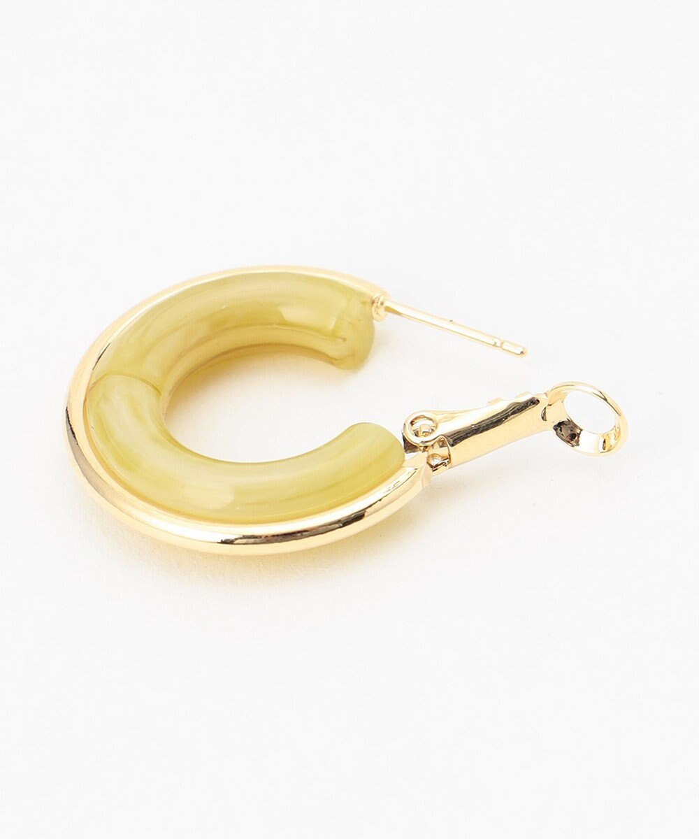 ANY 【WEB限定】マーブルリングピアス（両耳用） 