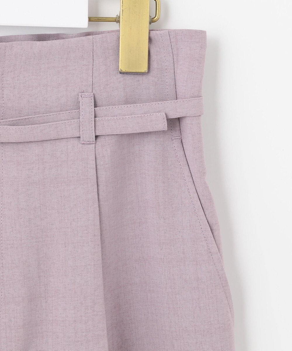 ANY SIS 【セットアップ対応】リネンライク ワイドパンツ 