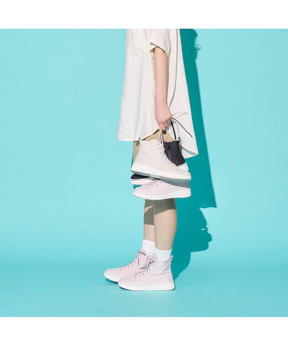 ing <ing>【レイン対応】ハイカット厚底スニーカー 