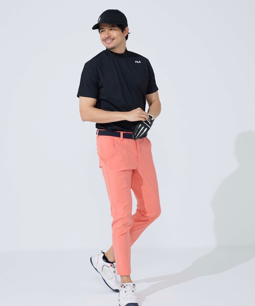 FILA GOLF／marie claire 【FILA GOLF】半袖モックネックシャツ 