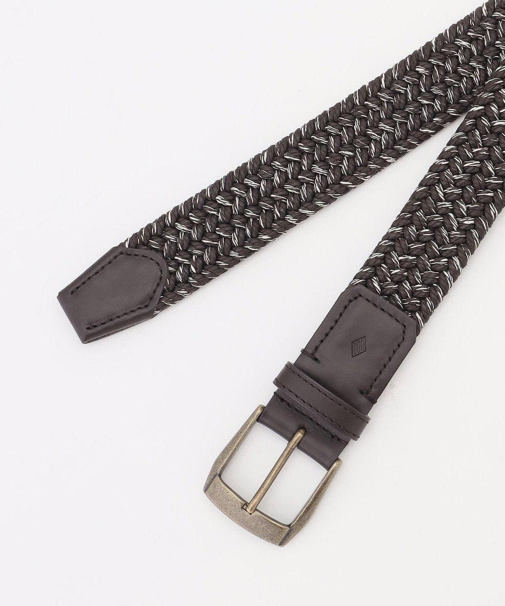 JOSEPH ABBOUD 【イタリア素材・ストレッチ・日本製】コットンメランジストレッチ ベルト 