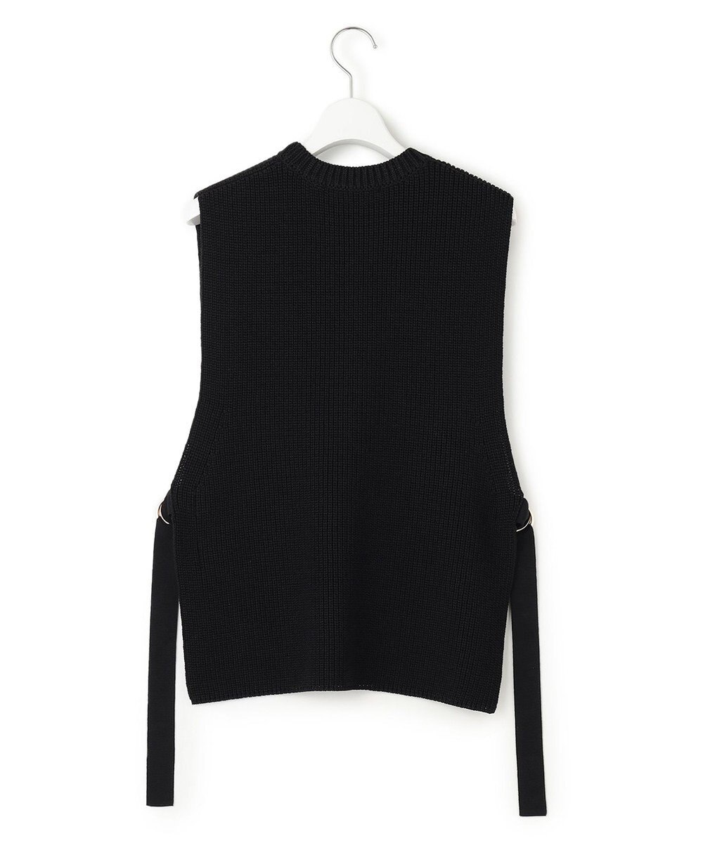 23区 【洗える】コットンポリエステルリリヤーン ニットベスト 