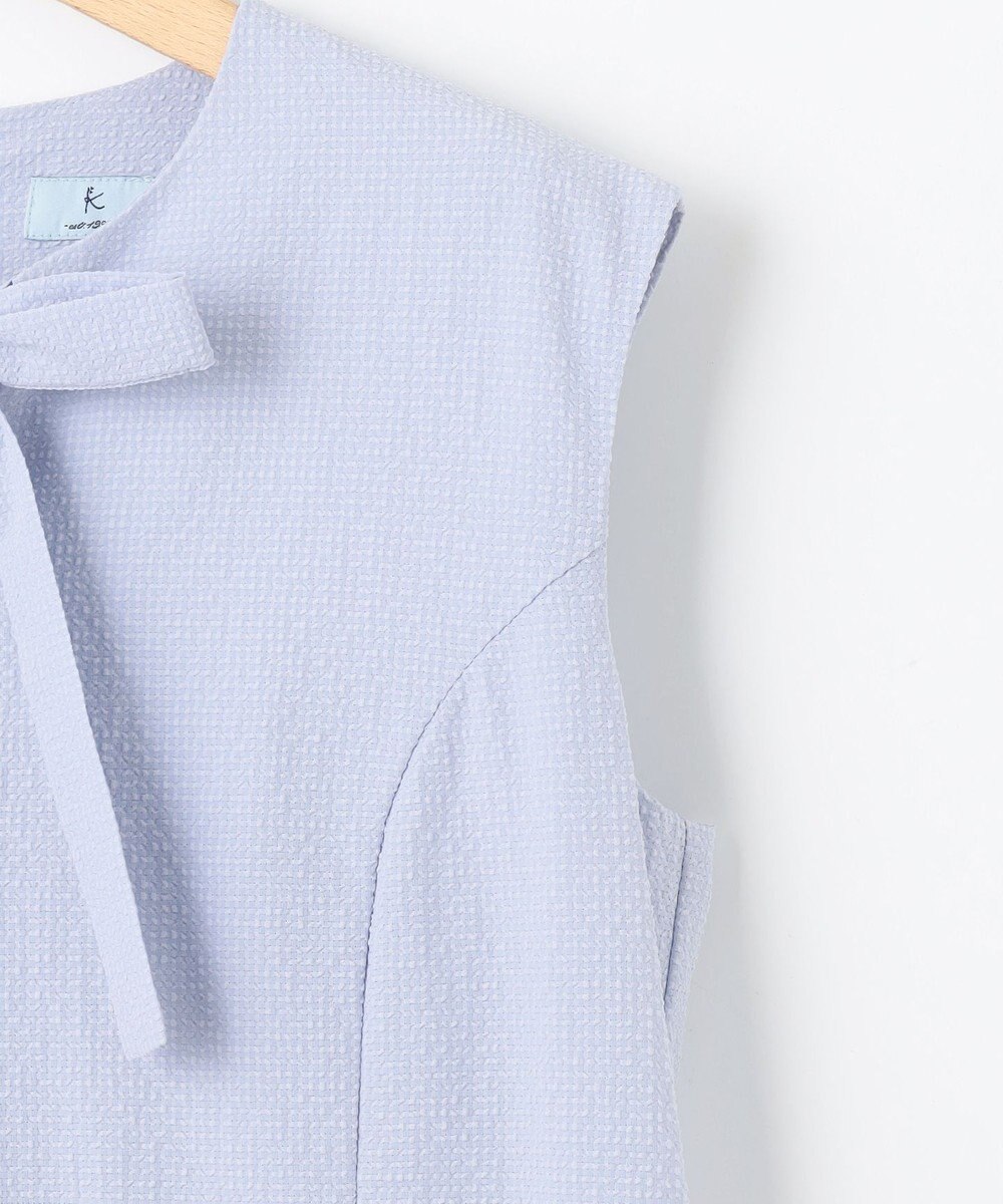 組曲 サッカーストレッチ ボウタイワンピース 