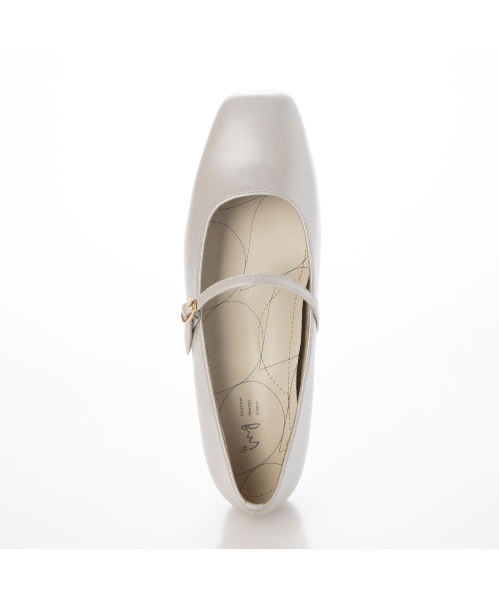 ing <ing>【サスティナブル】スクエアトゥメリージェーンパンプス 