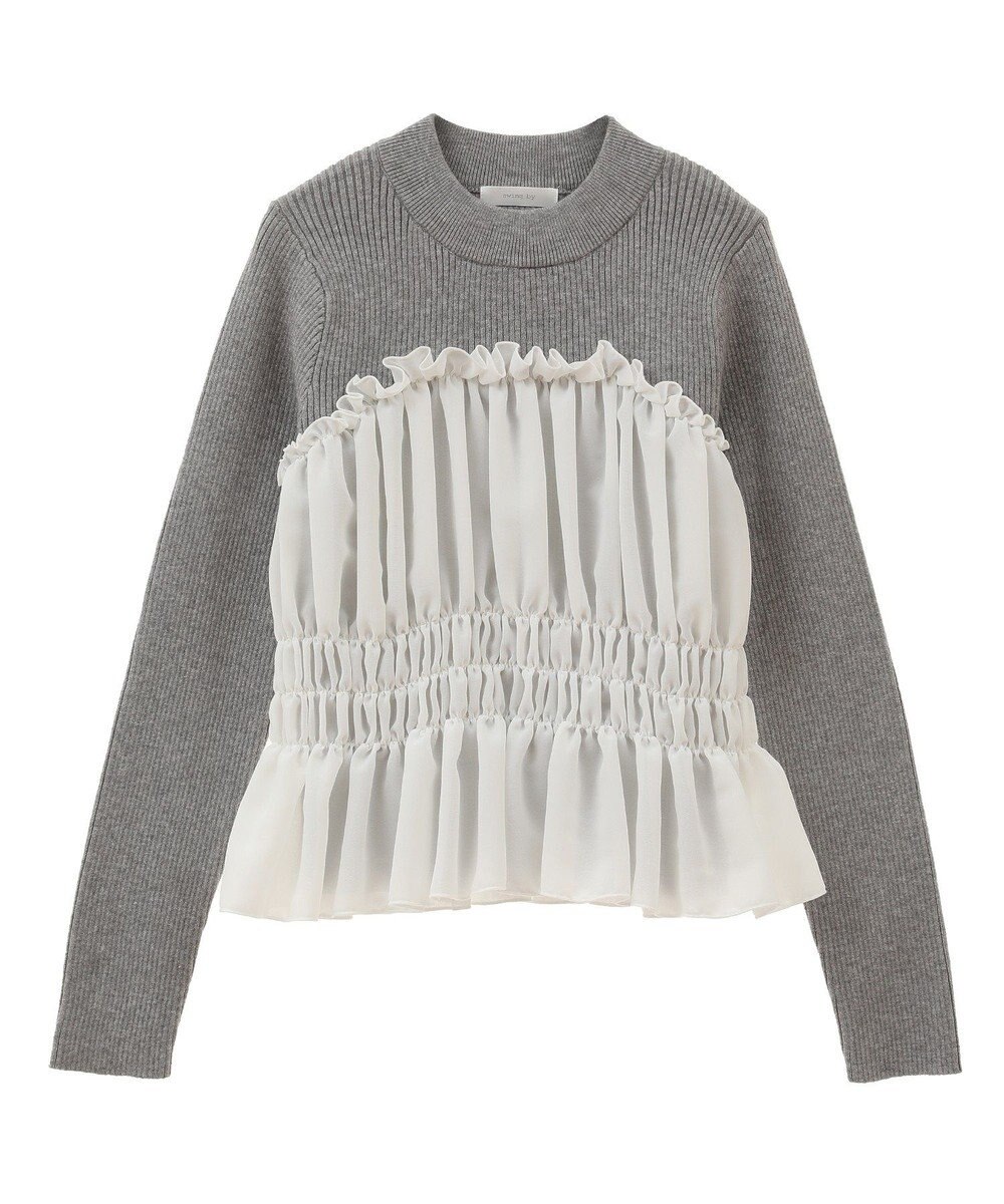 Green Parks ・ｓｗｉｎｇ　ｂｙ　ビスチェレイヤーハイネックニット 