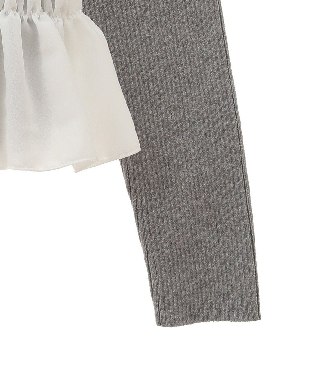 Green Parks ・ｓｗｉｎｇ　ｂｙ　ビスチェレイヤーハイネックニット 