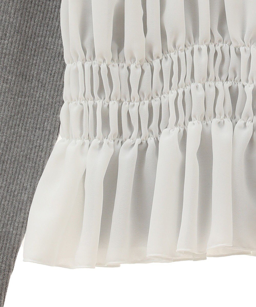 Green Parks ・ｓｗｉｎｇ　ｂｙ　ビスチェレイヤーハイネックニット 