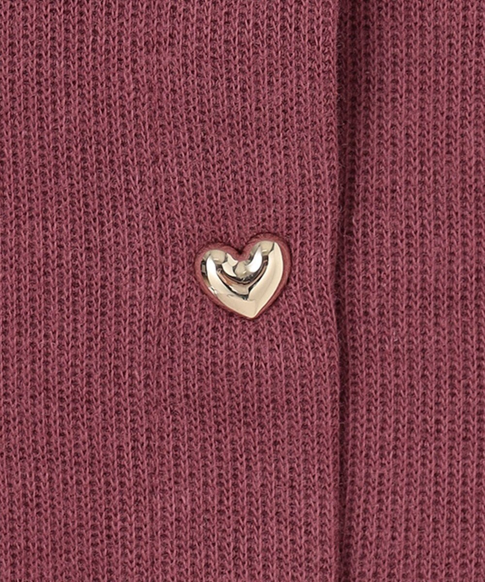 ANY KIDS スナップボタンカーディガン 