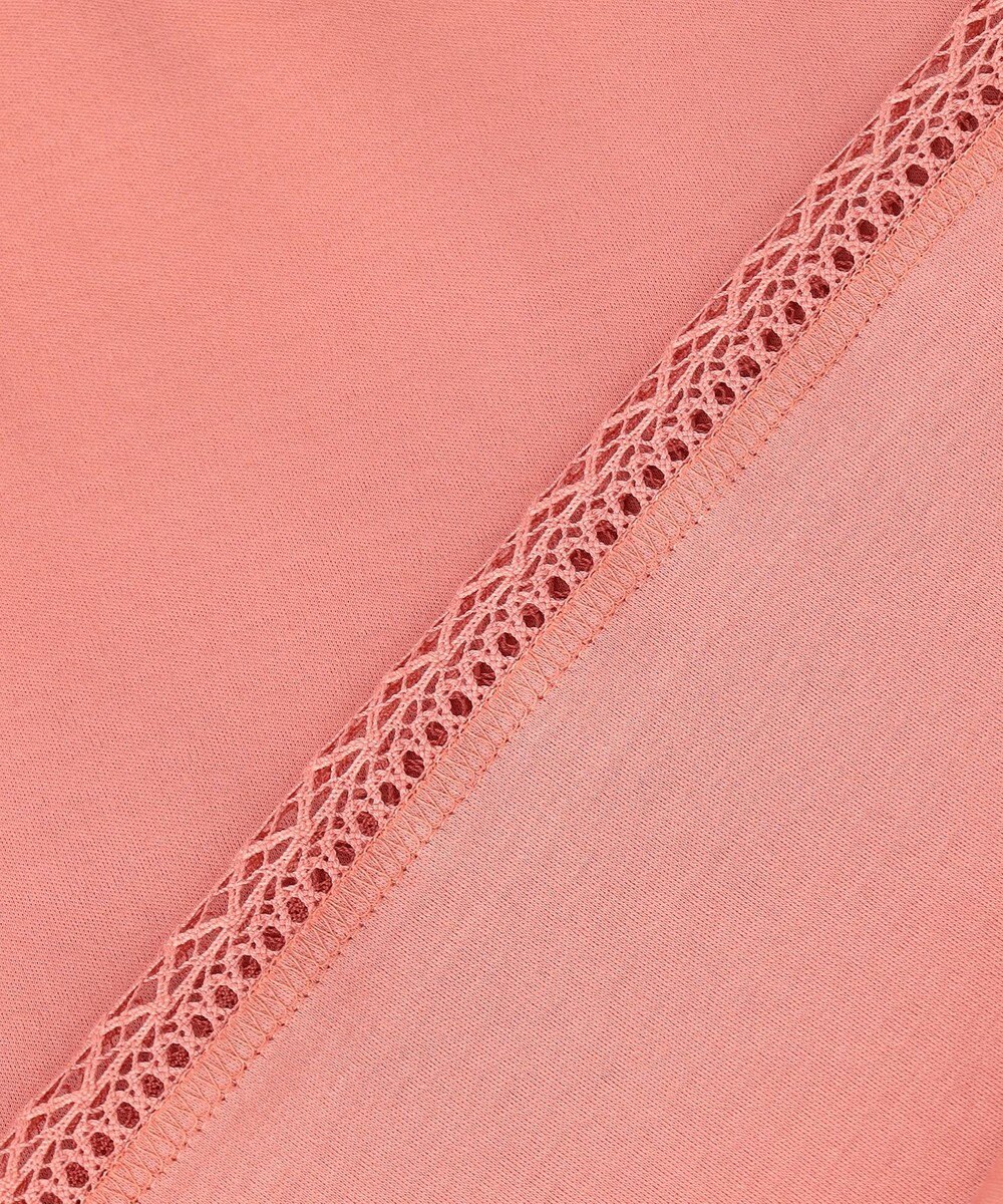 J.PRESS LADIES 【一枚で着映え】コットンスムース レース カットソー 