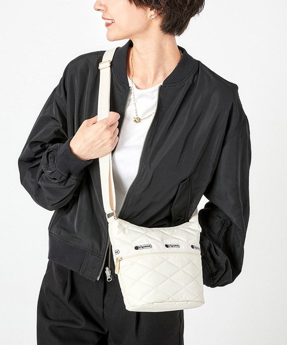LeSportsac MINI BUCKET SHOULDER BAG/サンドバークロスデボス 