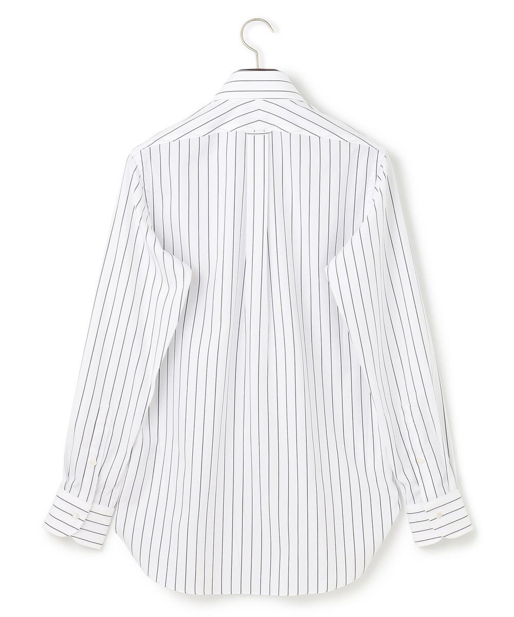 J.PRESS MEN 【WEB・一部店舗限定】【PREMIUM PLEATS / 形態安定】スーピマコットンホールドストライプ シャツ / ワイドカラー 