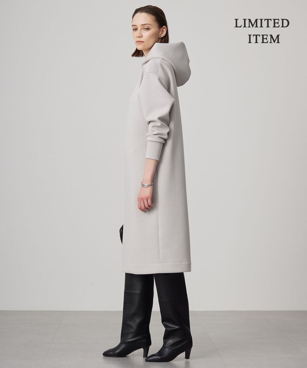 ICB 【WEB限定・洗える】ソフトダンボール フーディワンピース 