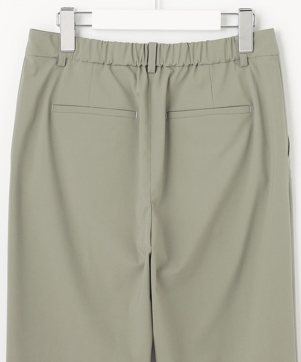 J.PRESS LADIES 【洗える】マイクロタイプライターストレッチ テーパード パンツ 