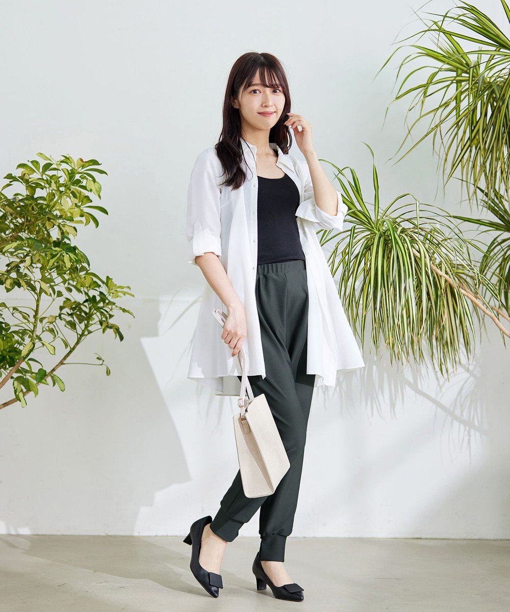 Tiaclasse L 【日本製・洗える】ロイカジョガーパンツ 