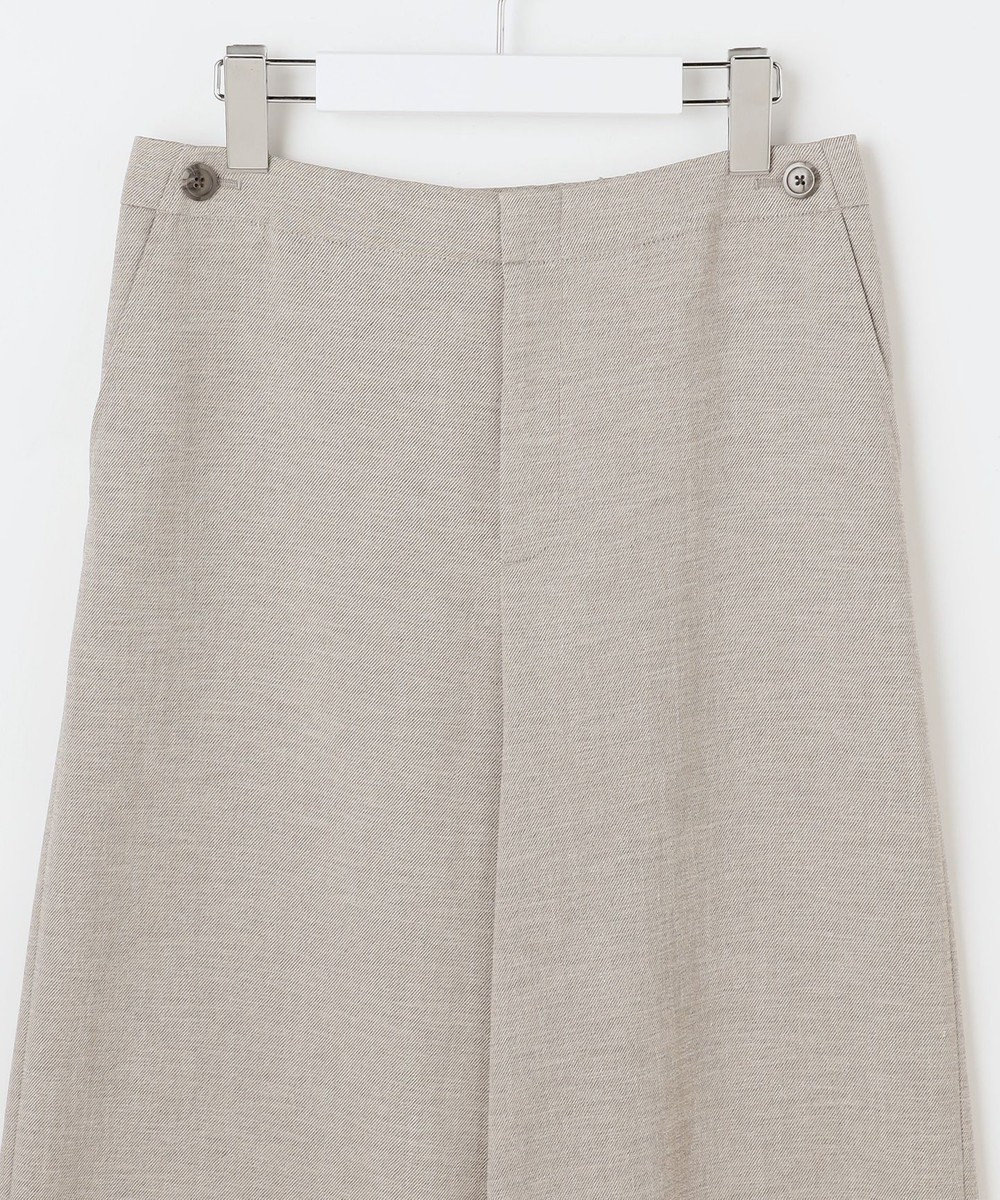 J.PRESS LADIES Shineシャンブレーツイル クロップド パンツ 