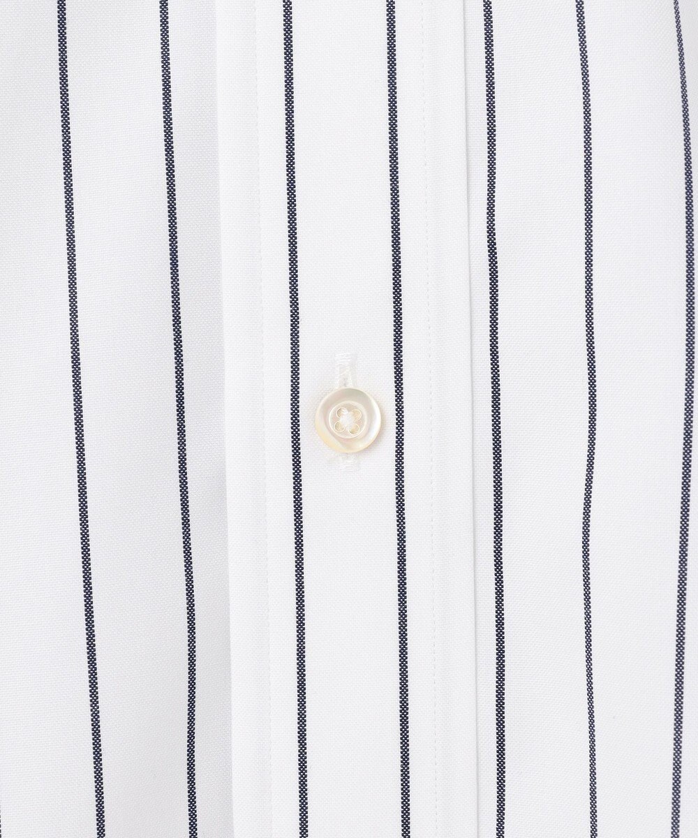 J.PRESS MEN 【WEB・一部店舗限定】【PREMIUM PLEATS / 形態安定】スーピマコットンホールドストライプ シャツ / ワイドカラー 