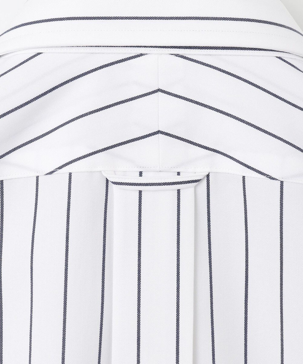 J.PRESS MEN 【WEB・一部店舗限定】【PREMIUM PLEATS / 形態安定】スーピマコットンホールドストライプ シャツ / ワイドカラー 